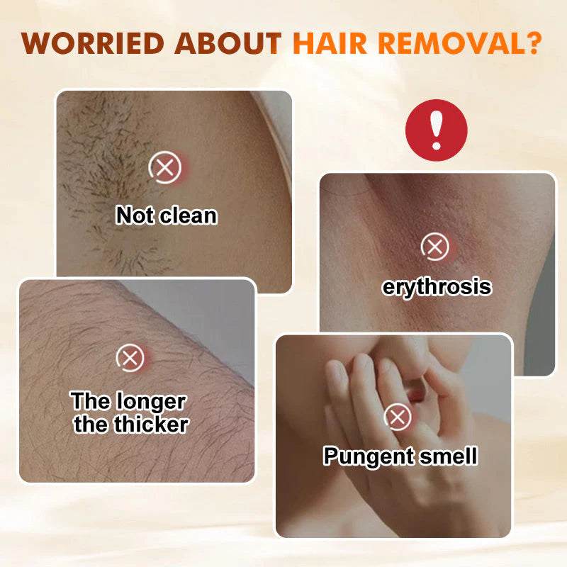 Multifunctional scented gentle formula hair removal cream