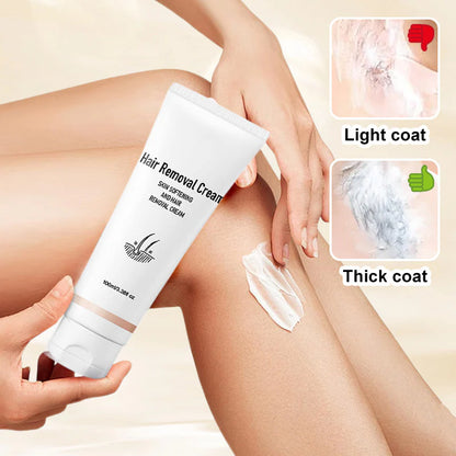 Multifunctional scented gentle formula hair removal cream