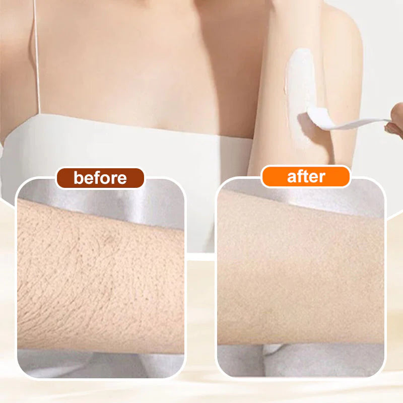 Multifunctional scented gentle formula hair removal cream