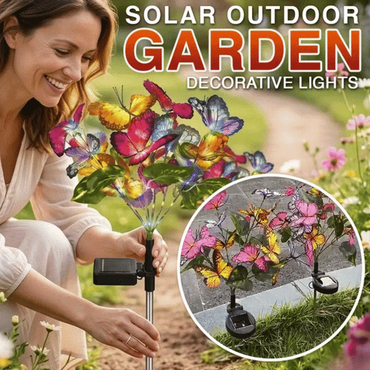 Hosday Solar Butterfly GardenDecorative Lights
