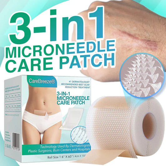 CareBreeze 3-in-1ScarRemoval Microneedle Care Patch