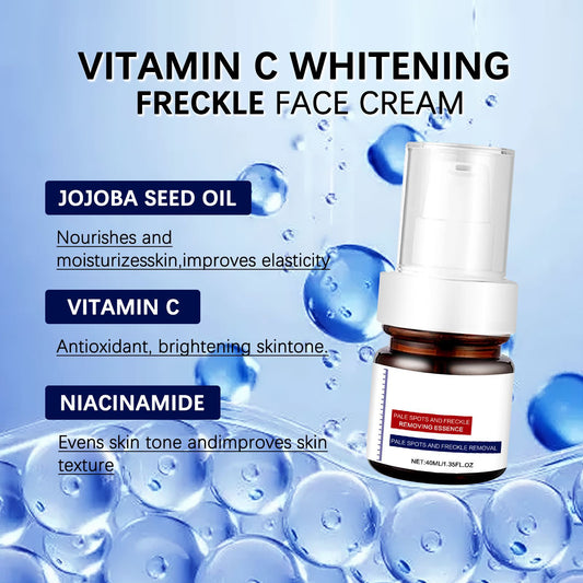 Facial serum, vitamin C brightening cream, spot-removing cream