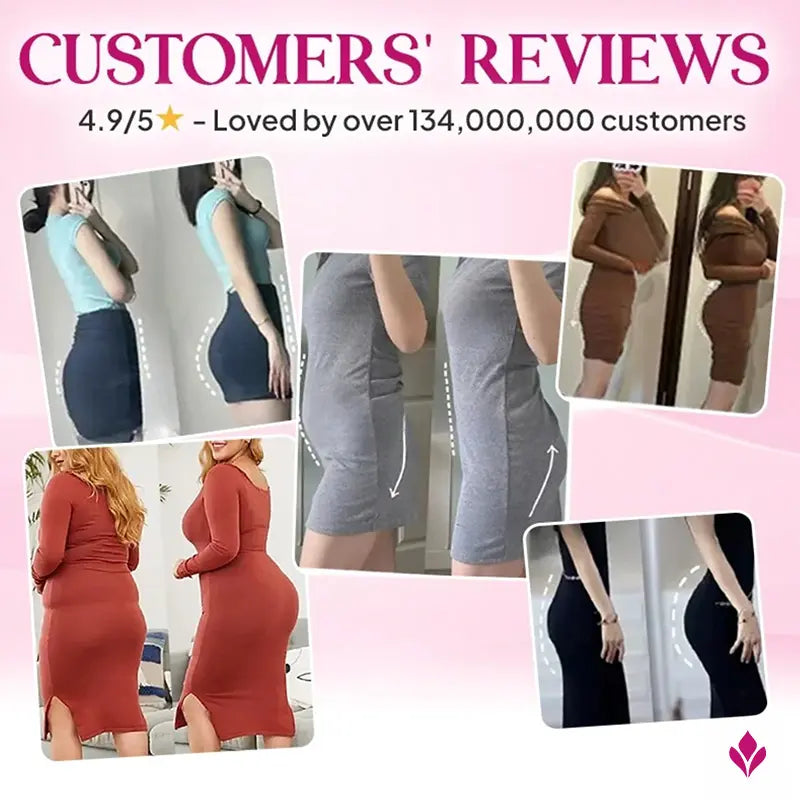 CharmFit - Leakproof High-Waist Tummy-Control Butt-Lifting Panties