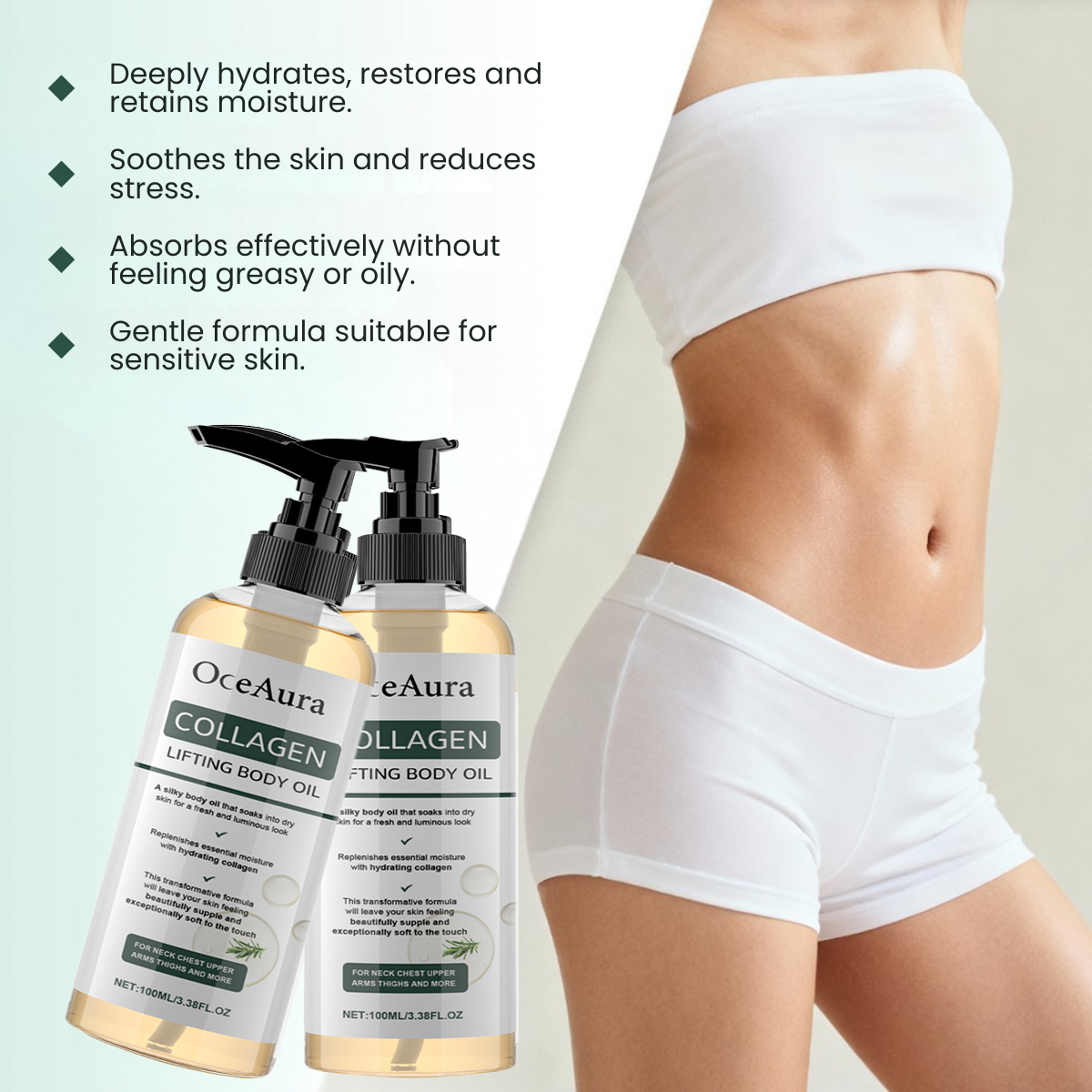 🔥Buy 2 Get 2 Free🔥OceAura Collagen Oil  Tightens and lifts sagging skin by 98% within 24 hours