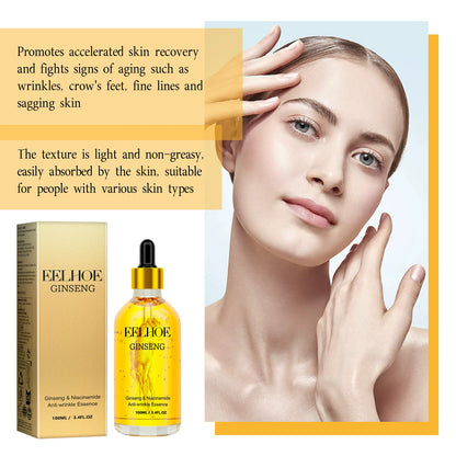 EELHOE🔥Ginseng Essence A MoisturizingSkin-Refining and Elasticity-EnhancingFacial Serum