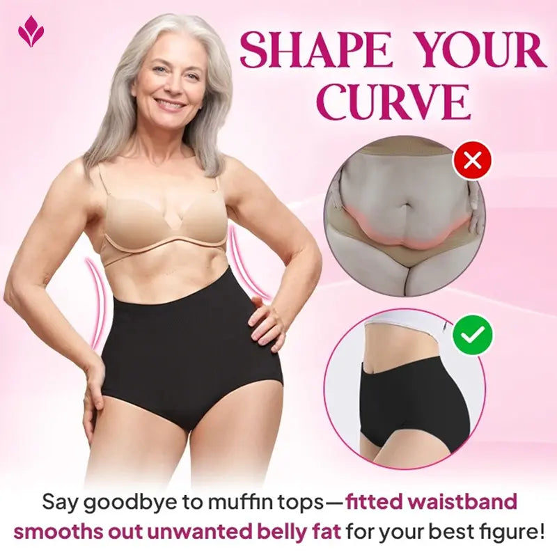 CharmFit - Leakproof High-Waist Tummy-Control Butt-Lifting Panties