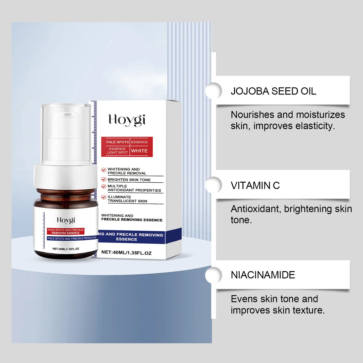 Facial serum, vitamin C brightening cream, spot-removing cream