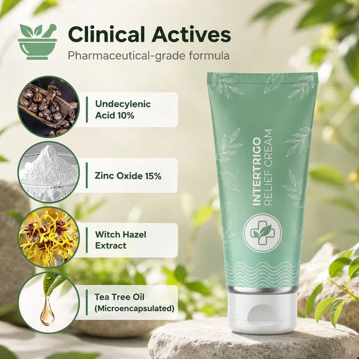 💚 LAST DAY BUY 1 GET 1 FREE✨Intertrigo Relief Cream treats 99% of skin fold rashes from the first application SevoreaTMIntertrigo Cream🛒