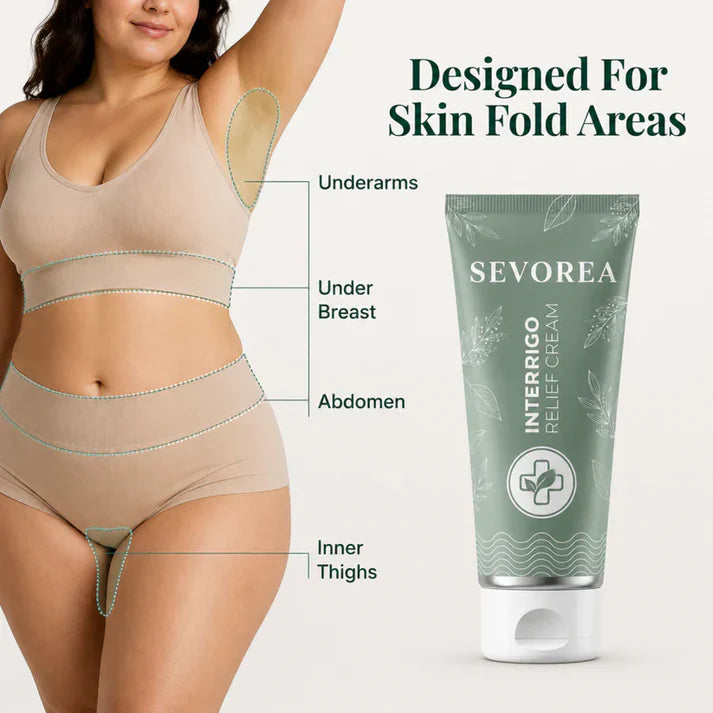 💚 LAST DAY BUY 1 GET 1 FREE✨Intertrigo Relief Cream treats 99% of skin fold rashes from the first application SevoreaTMIntertrigo Cream🛒
