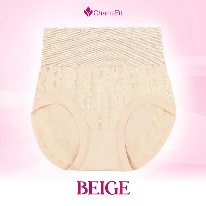CharmFit - Leakproof High-Waist Tummy-Control Butt-Lifting Panties